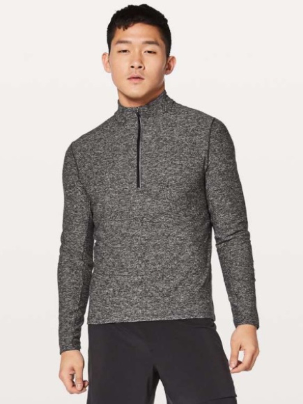 Lululemon Men’s Dark Grey Quarter Zip Pullover